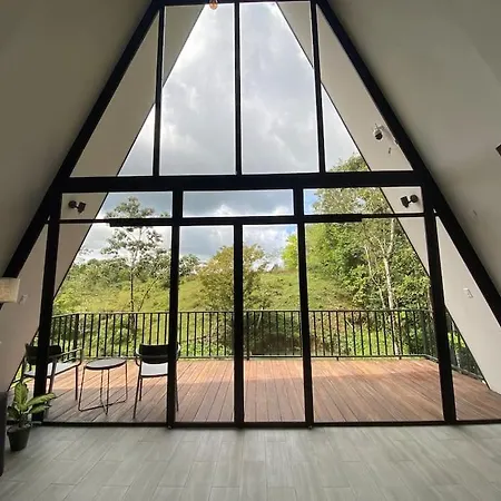 A-Frame, Rio Celeste In Premises And Close To Park San Rafael De Guatuso Exterior photo