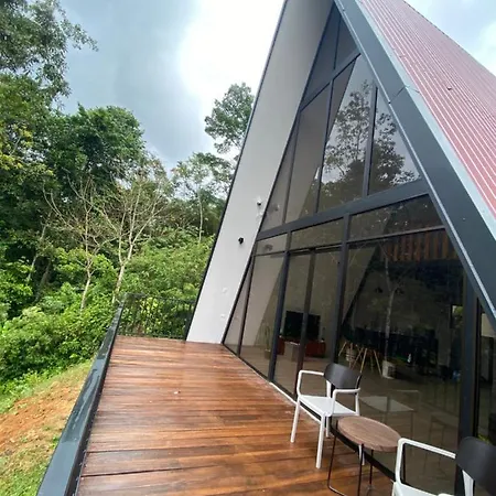 A-Frame, Rio Celeste In Premises And Close To Park San Rafael De Guatuso Exterior photo